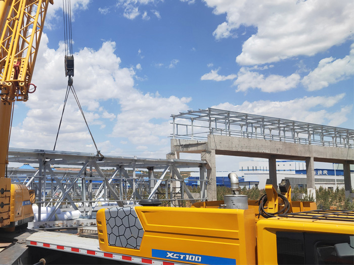 鋼結(jié)構輸送廊棧橋工程